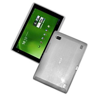   TPU Skin Semi Hard Case Cover For Acer Iconia Tab A500 10.1 Tablet
