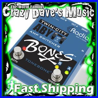 NEW Radial Twin City Bones ABY Amp Switcher Pedal