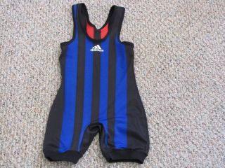 Reversible Youth Small Wrestling Singlet Adidas Made in USA