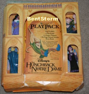THE cutest Disneys The HUNCHBACK OF NOTRE DAME plastic finger puppets 