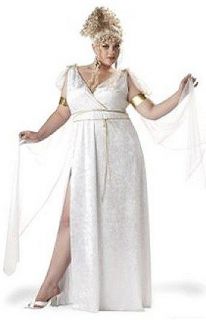 fun stuff adult plus athena greek goddess costume set size 16 22