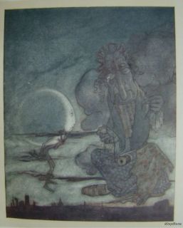 1919 Fairy Tales Aesops Fables Illustrated Arthur Rackham Heinemann 
