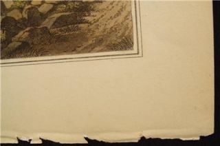Ainslie Mayer Aquatint View Tortosa 1810 Antique Print