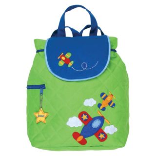   Stephen Joseph   Quilted Backpack   Airplane   Perfect Bag for Kids