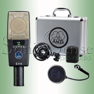 AKG C414 XLS C 414 XL s Studio Microphone Large Diaphragm Condenser 