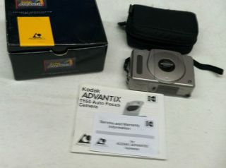 Kodak Advantix T550 Auto Focus APS Point and Shoot Film Camera w 