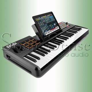 49 usb midi keyboard ipad tablet controller synth station new free 1 