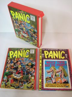 PANIC EC LIBRARY BOXED SET HC VOLUMES 1 & 2 RUSS COCHRAN 1984 BASIL 