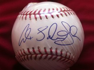 Alex Gordon Auto Signed Official MLB Baseball Royals