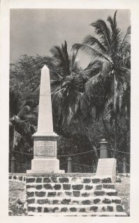 1940 Captain Cook Monument Napoopoo Kona Hawaii Photo