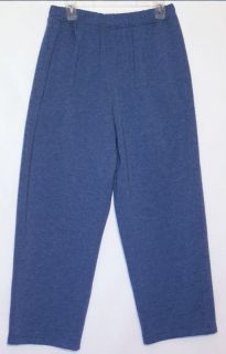 Alfred Dunner Blue Pull on Pants 14 Short