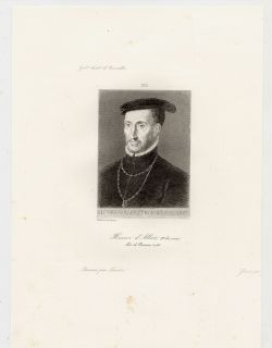 Henri DAlbert II Roi de Navarre Gravure 19E Gavard