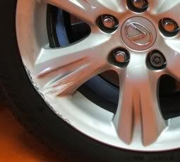 Alloy Paint Wheel Repair Kit Mercedes ml C Class A Class