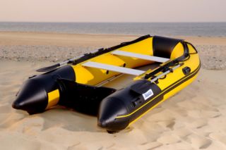   PVC 10.8‘inflatable boat raft tender dinghy with aluminum floor Y B