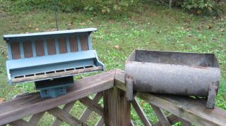   Proof Bird Feeder Galvanized Watering Trough or Bird Bath