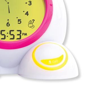American Innovative Teach Me Time Talking Alarm Clock and Nightlight 