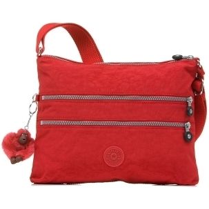 Kipling Alvar Shoulder Cross Body Travel Bag Item Number HB4061 Red 