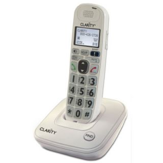 CLARITY D704 40DB AMPLIFIED LOW VISION CORDLESS PHONE By DSI