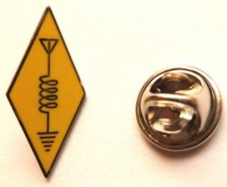 Amateur Radio Logo HAM antenna CB Tie Tack Lapel Hat Jacket Pin