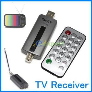 USB 2 0 Analog TV Signals Receiver Adapter for PC Laptop