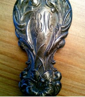 Vanderslice Co Sterling Silver 1902 Floral Design Spoon San 