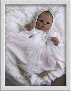   Reborn Baby Helen Jalland Prototype Andi Awake The Cradle