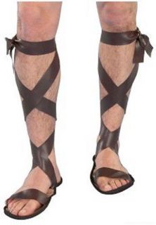 costumes ancient roman open strap costume sandals ad