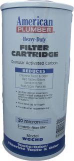 American Plumber WGCHD 155153 51 Granular Carbon Filter