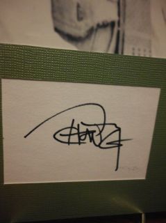 Tommy Chong Autograph CHEECH & CHONG Display Signed Signature COA 