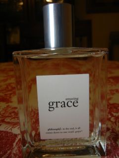   Amazing Grace 4 oz spray fragrance Eau De Toilette Womens EDT Perfume
