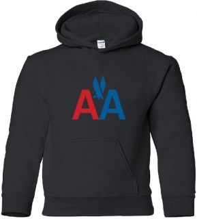 American Airlines Retro Logo US Airline Aviation Hoody