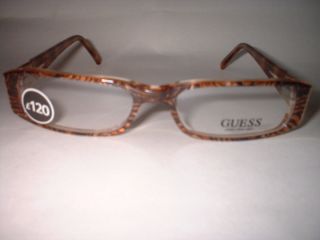 Guess Designer Glasses Frames Mod GU 1478 Animal Print