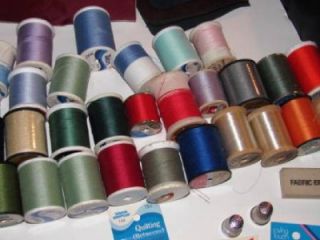   of Sewing Notions Thread Needles Thimbles Patches Metal Bobbin