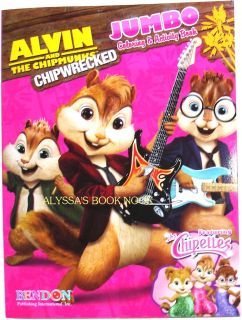 Alvin and The Chipmunks Chipwrecked Coloring Activity