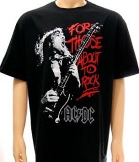 AC DC Angus Young hard rock roll metal T shirt Sz XL Angus Young
