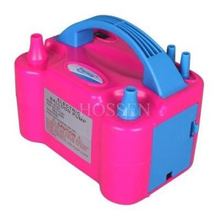 220V 600W Double Pump Balloon Inflator Electric Automatic Balloon Pump 