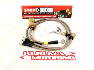 FORD F150 (2WD) 99 03 (F) StopTech Stainless Steel Brake Lines (SS 