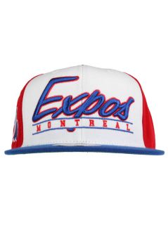 American Needle Sports Scripter Snapback Hat Montreal Expos NEW
