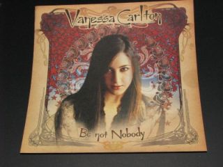 Vanessa Carlton Be not Nobody Promo Album Poster Flat
