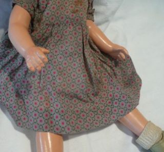 Antique Effanbee Anne Shirley Composition Doll   15 Fur Coat