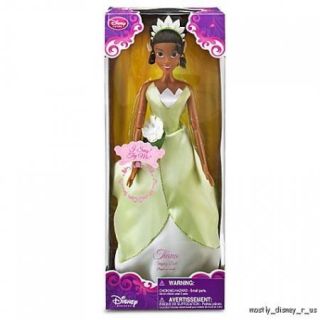 New Disney Store Princess Frog Tiana Singing Doll 17