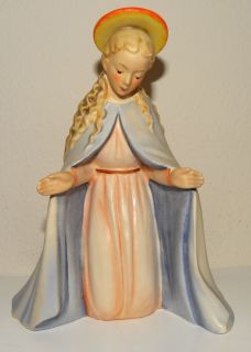 Goebel Hummel 214 A Virgin Mary Madonna TMK4 7 Nativity Figurine Vtg 