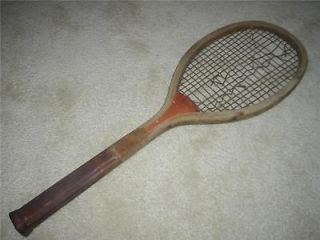 ANTIQUE A.G. Spalding & Bros GENEVA Tennis Racket,Racquet​1900 Vtg 