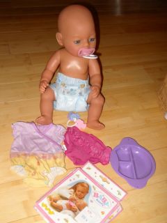 Zapf Creations Baby Doll Annabell Lot Clothing Girl Cute Potty Food 