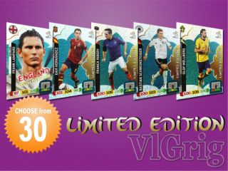 Panini Le Em 12 Euro 2012 Adrenalyn XL ★ Choose 1 from 30 Cards 