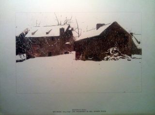 Andrew Wyeth Brintons Mill Print from The 1962 Four Seasons 