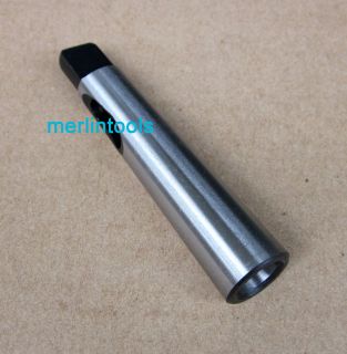 mt2 to mt1 morse taper adapter reducing drill sleeve from