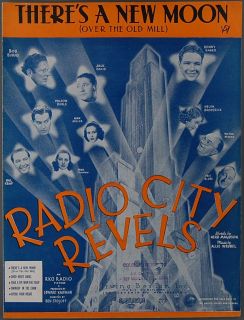 1937 Theres A New Moon Radio City Revels Kenny Baker