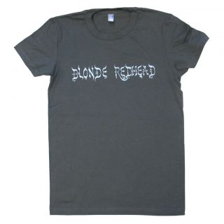 RARE Blonde Redhead Womens T shirt 2007 Tour / deerhoof interpol lp 