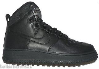 Nike Air Force 1 Duck boots Duckboot shoes new mens black 444745 002 